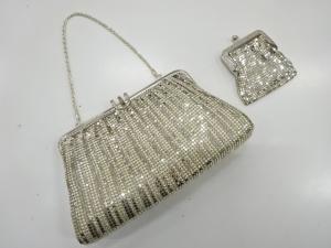 アンティーク　ハンドバッグ(小銭入れ付)